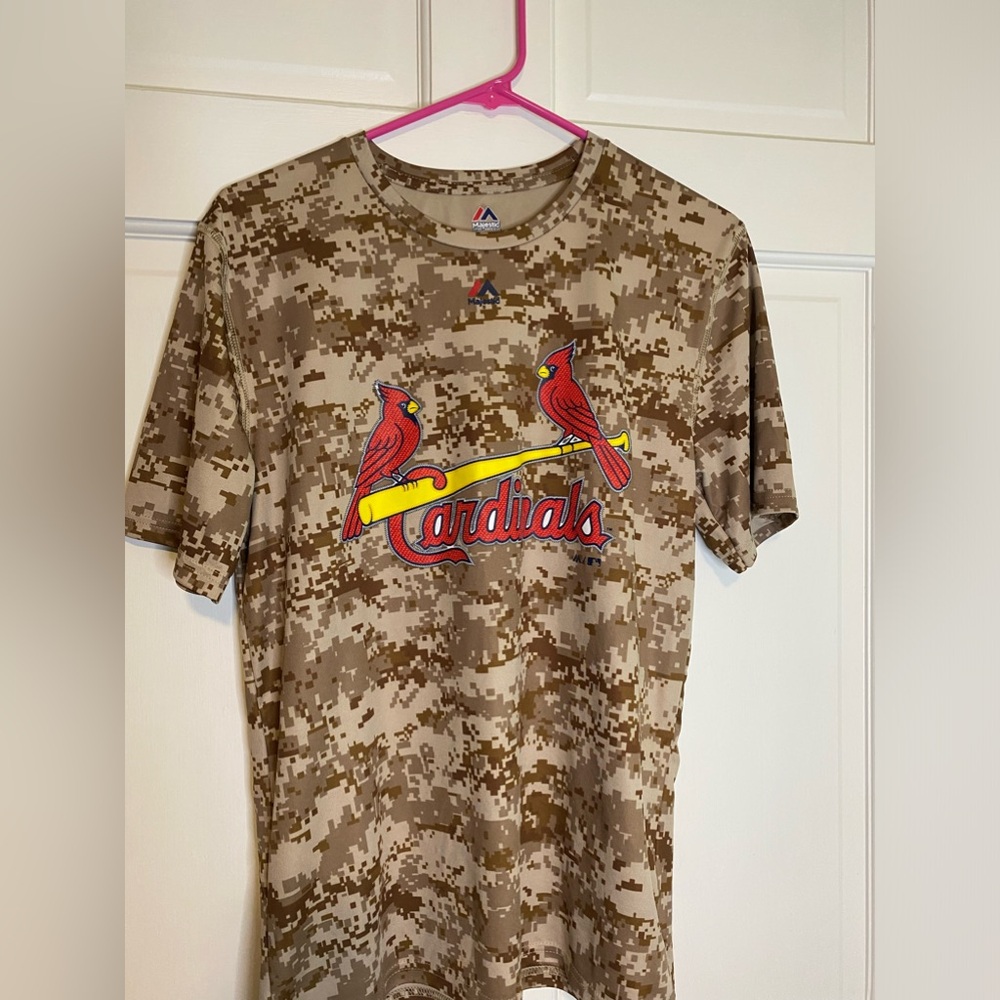 Majestic St Louis Cardinals Coolbase Camo Shirt
